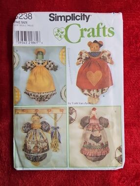 Simplicity Crafts Plastic Bag Holder Pattern Used